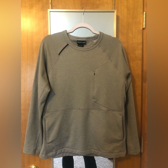 Women's Burton Multipath Grid Crewneck Fleece - Picture 2 of 9